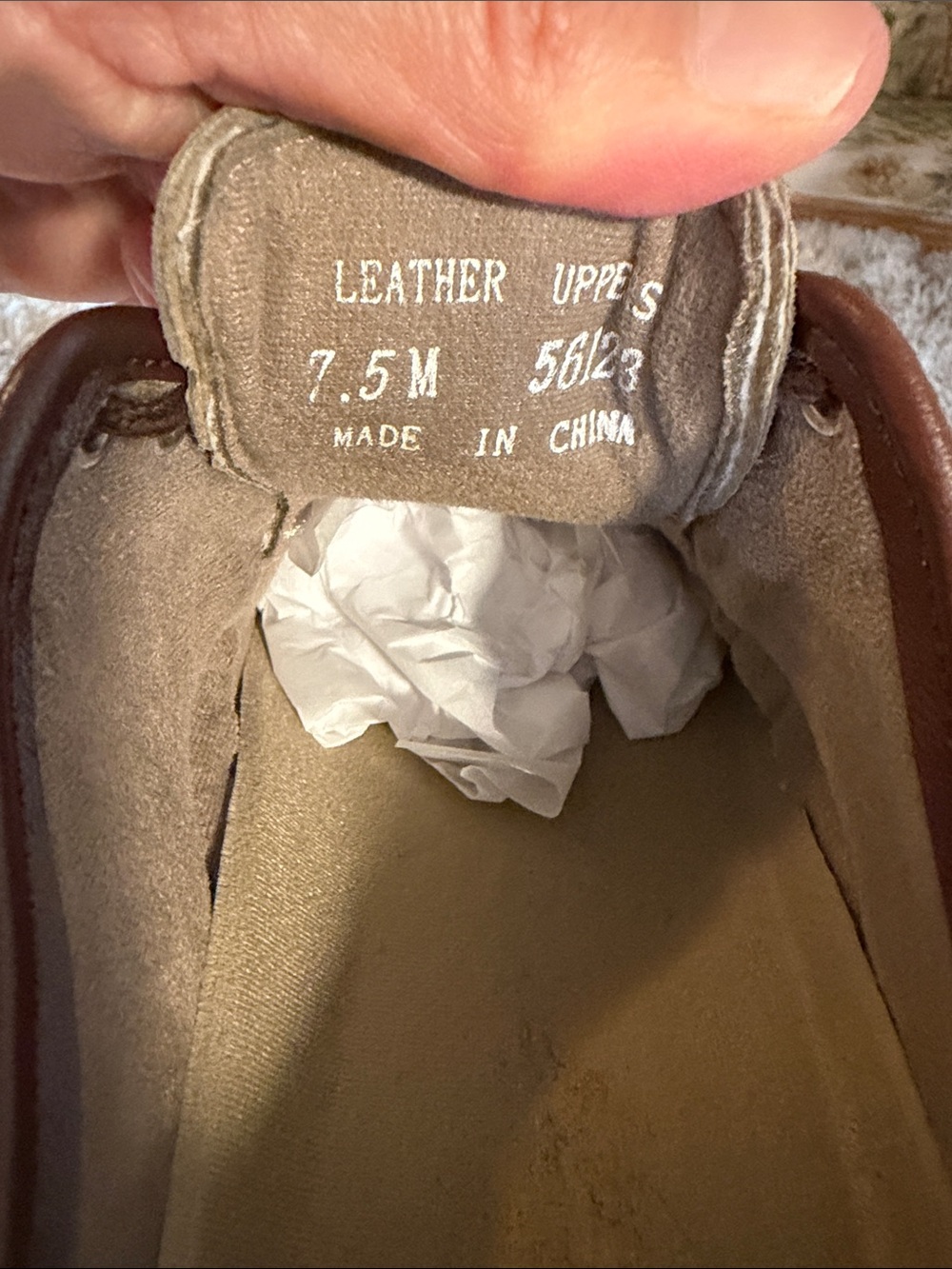 Hush Puppies Brown Suede lace up - Picture 10 of 10